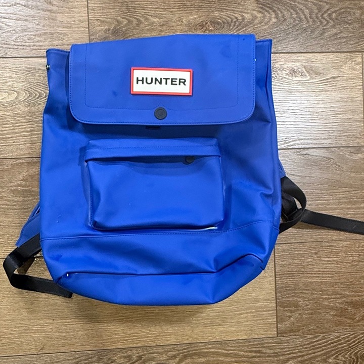 Hunter for Target Large Backpack, Blue, Water Resistant, Pockets, Durable