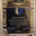 Luca Doncic 2021-22 Panini Select Concourse Level Orange Flash Prizm #12