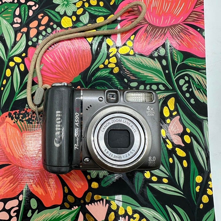 Canon PowerShot A590 IS 8.0MP Digital Camera