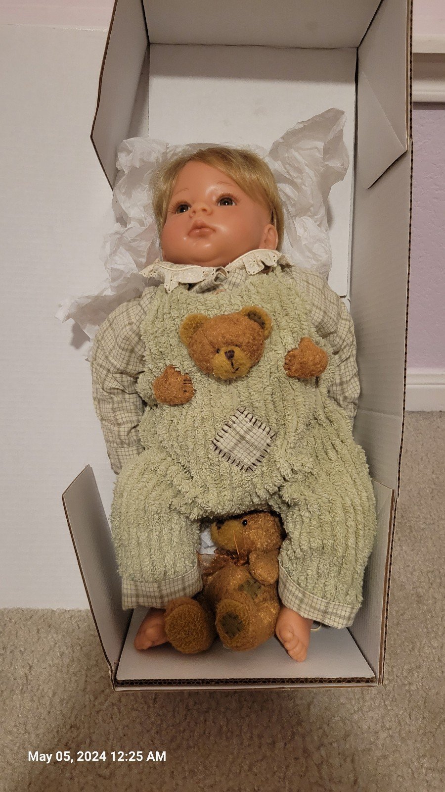 12 Lee Middleton Doll “ Baby Hugs” Girl Doll