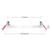 Ultra Slim 6 in. Adjustable CCT Dimmable LED Recessed Light Kit (4-Pack)