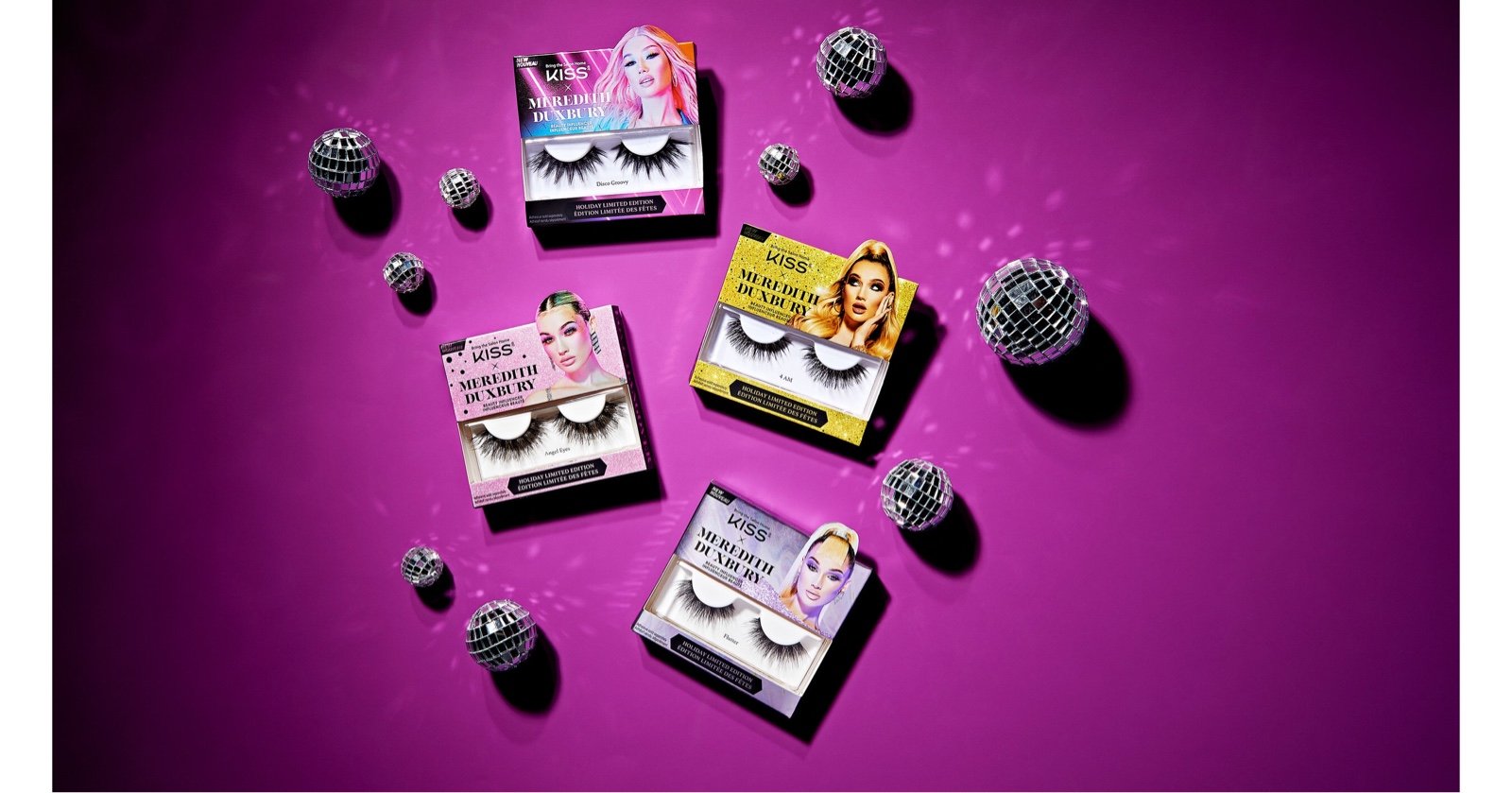MEREDITH KISS LASH LIMITED EDITION FULL COLLECTION