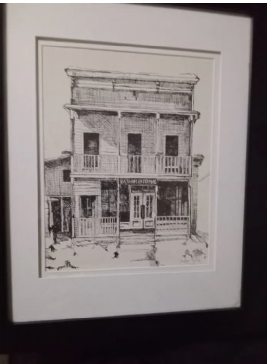 Framed Artwork by Carolyn DeBrin of NY