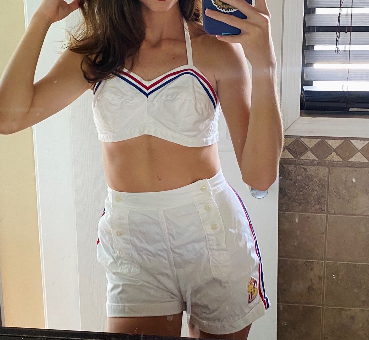 Vintage south seas sportswear two piece set