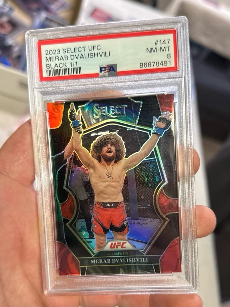 UFC 2023 select 1/1 mean dvalishvili