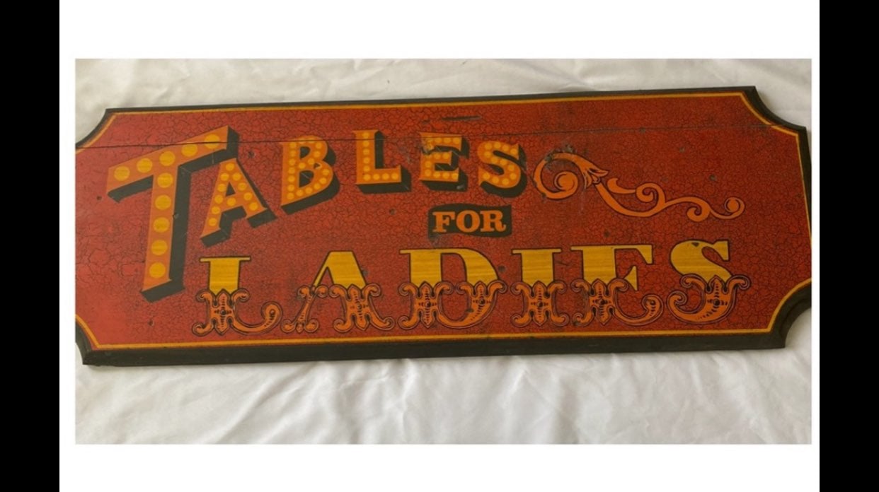 Vintage george nathan wood painting