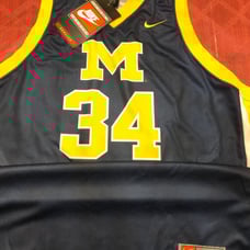 NCAA Michigan Wolverines basketball jrsy