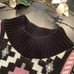 Vintage Clifton Place Knit Southwestern Pattern Long Sweater Mock Neck Pink