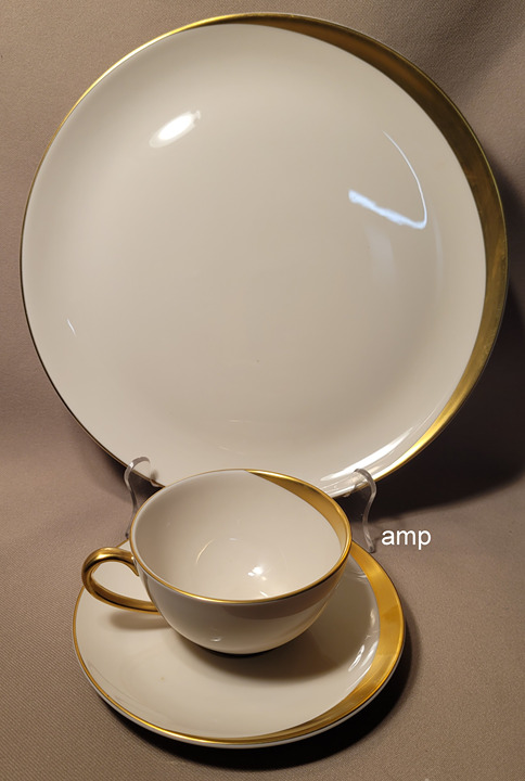 Pickard Jubilee 1 Dinner Plate + 1 Cup & Saucer NEW!