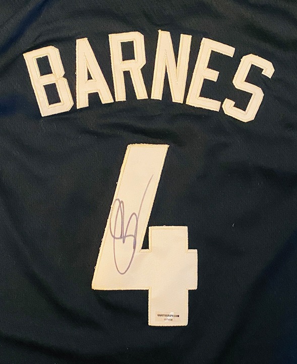 Scottie Barnes Signed Raptors Jersey With COA!
