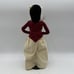Byers Choice Carolers Lady Muff Victorian Skirt Woman 1990 Vintage 13 Signed