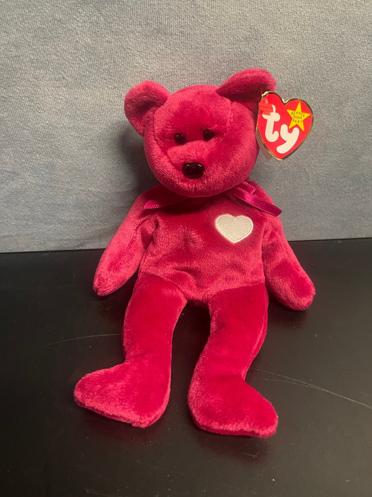 Ty beanie baby Valentina with errors
