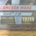 2024 Bowman University Chrome Sapphire Cam Ward Gold Refractor 10/50 Miami