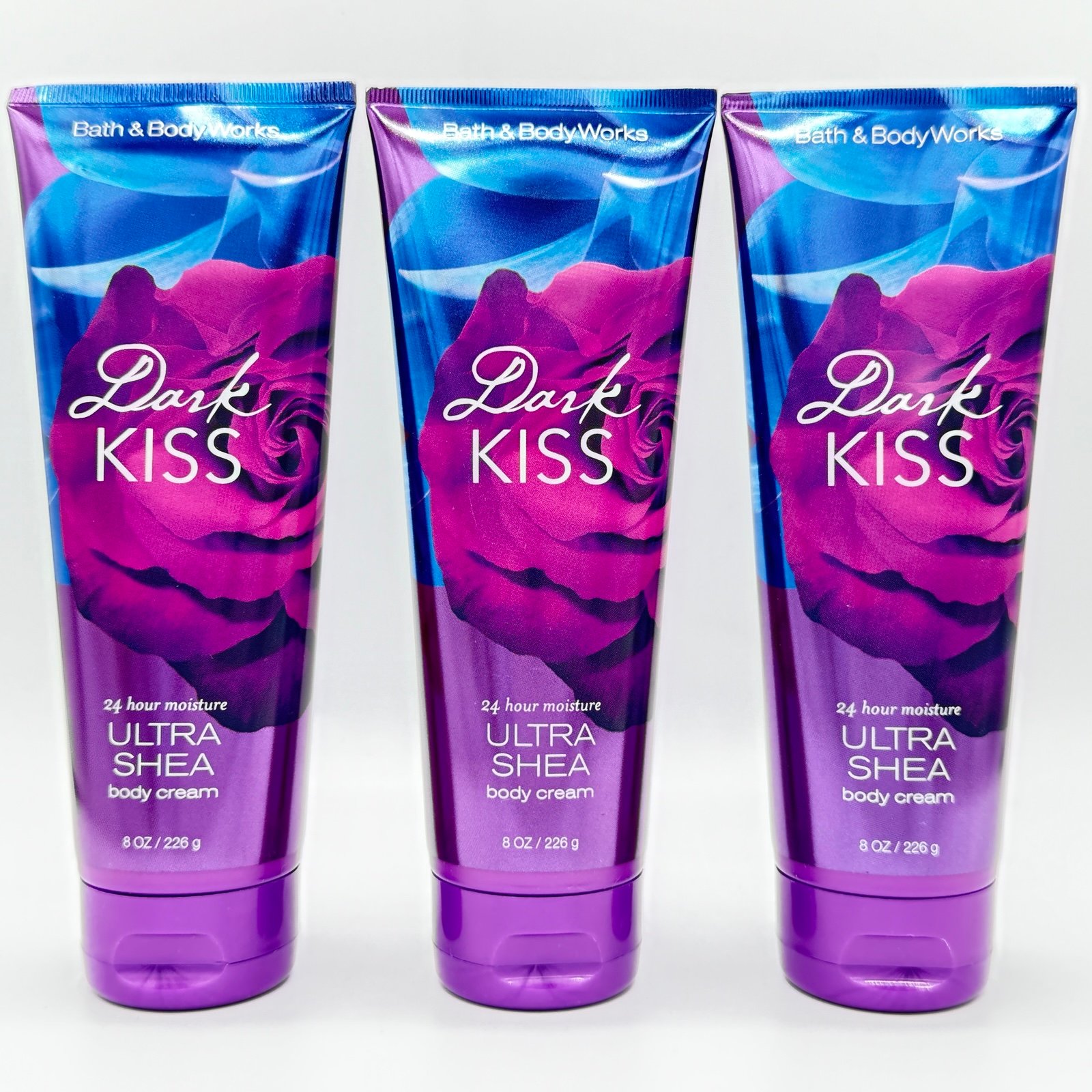 Body and Body Works Dark Kiss Body Cream 8 oz