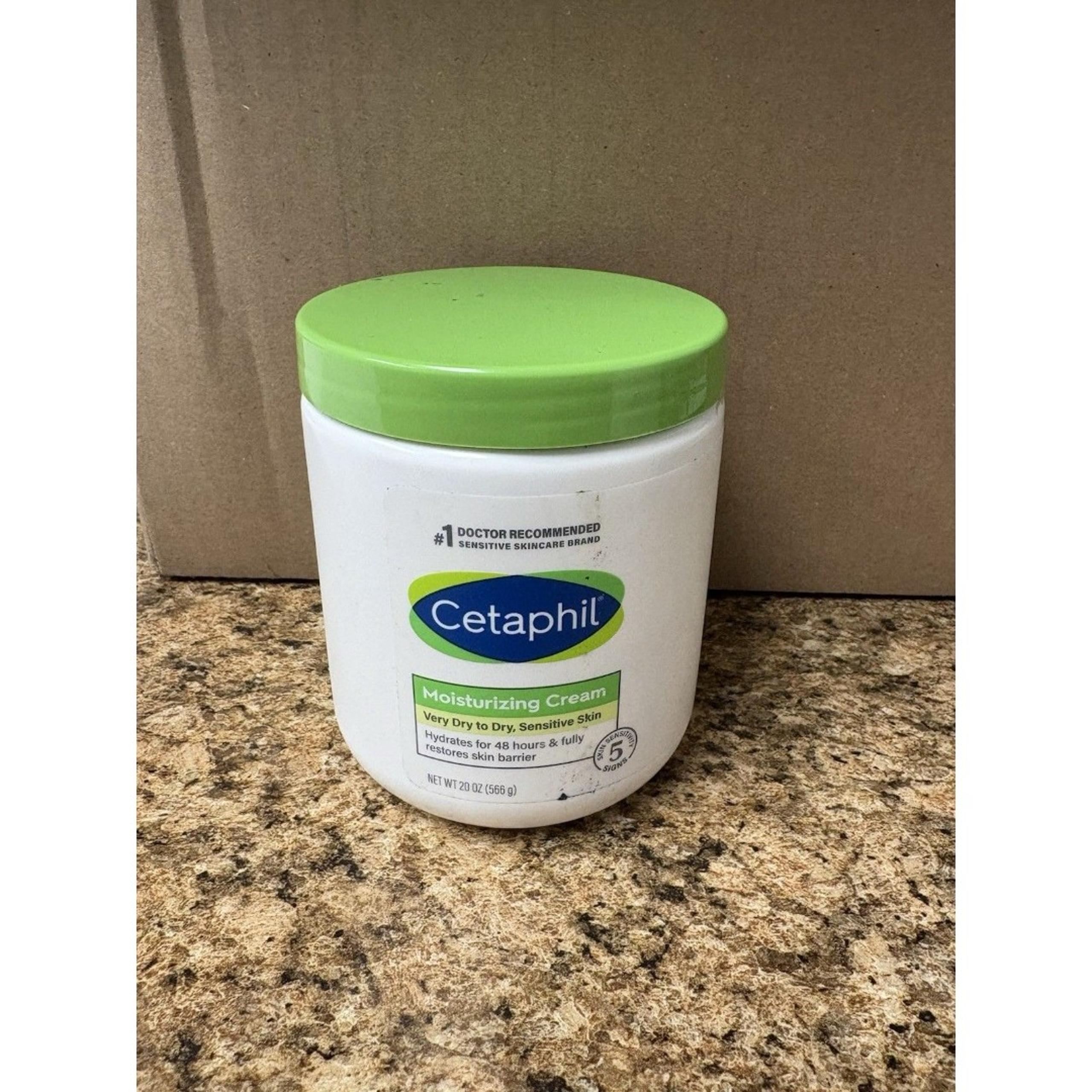 Cetaphil Moisturizing Cream Very Dry to Dry, Sensitive Skin 16oz. New Unsealed
