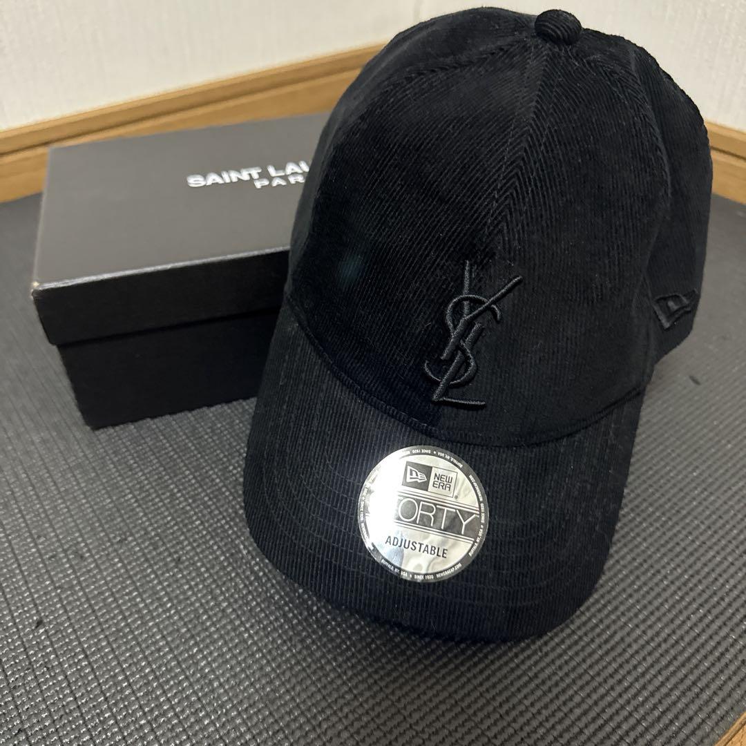 YSL Saint Laurent New Era Collaboration Cap Black 9FORTY