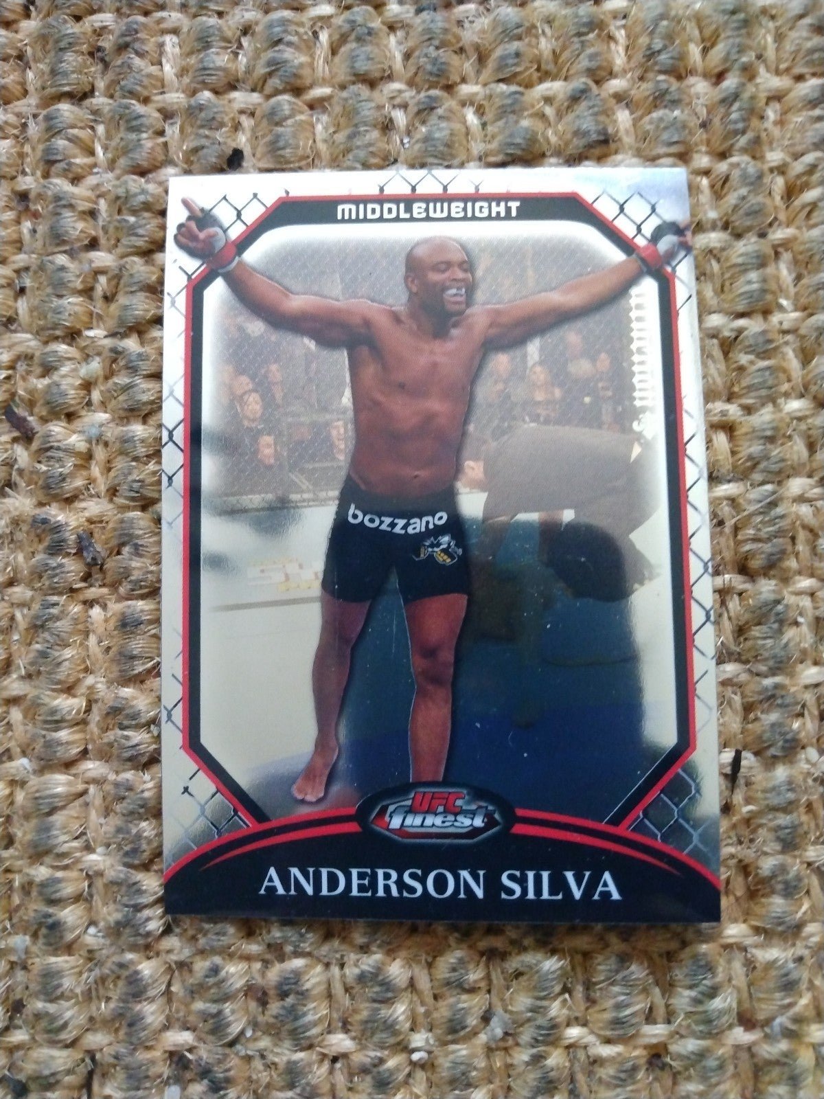 UFC Topps Finest Debut Anderson Silva OUT OF PRINT