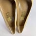 Salvatore Ferragamo women's Naturals Beige Stitch heel Shoes US 9.5 AA Bow Pumps