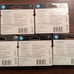 HP Ink Cartridges 56, New, Sealed