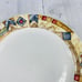 Sakura Majesticware BELLA Red Blue Green Diamonds Stoneware Dinner Plates Set 2