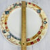 Sakura Majesticware BELLA Red Blue Green Diamonds Stoneware Dinner Plates Set 2