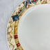 Sakura Majesticware BELLA Red Blue Green Diamonds Stoneware Dinner Plates Set 2