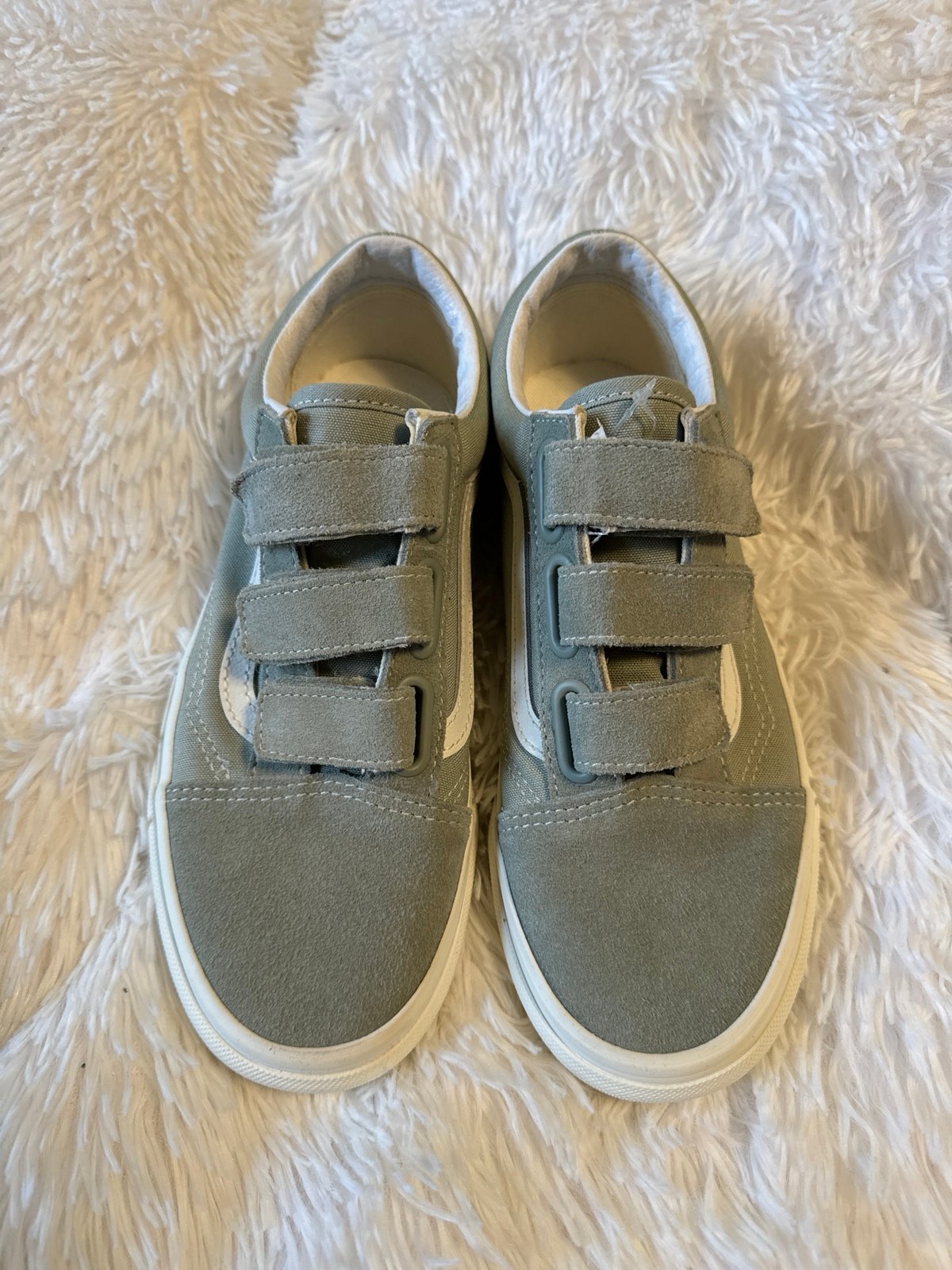 New SUEDE CANVAS OLD SKOOL Vans SHOE size 6.5 women’s MEN 5