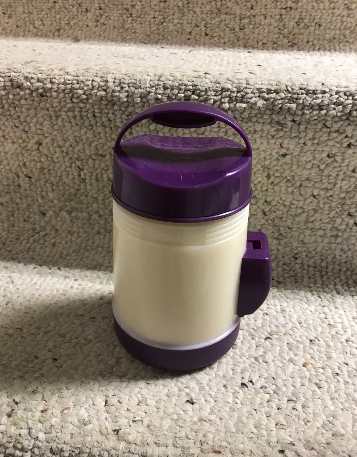 Food Thermos With Utensil Holder