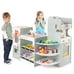 Kids Grocery Store Playset with Vending Machine Checkout Counter Coffee Maker