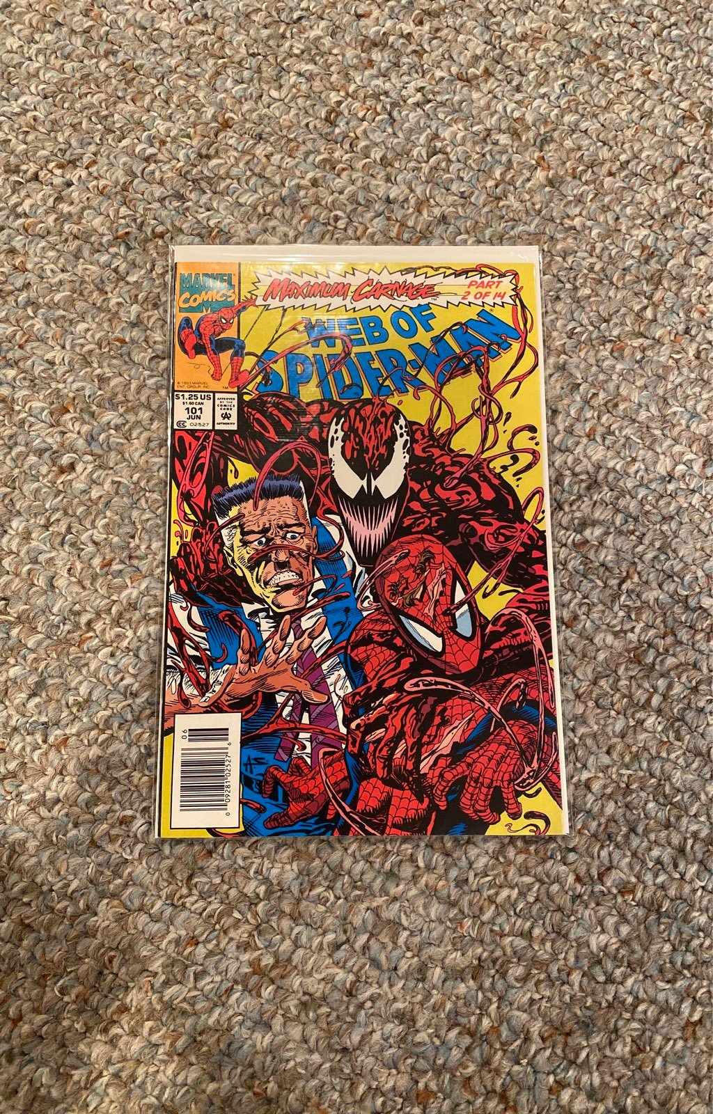 Spider-Man Maximum Carnage Comic Book