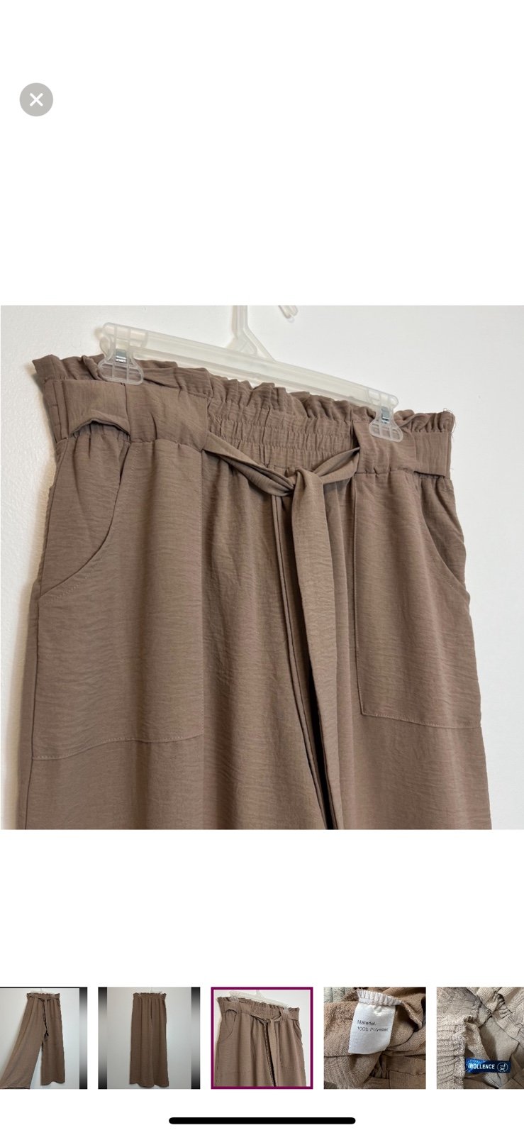 IWOLLENCE Women Flowy Loose Wide Leg Pant Summer