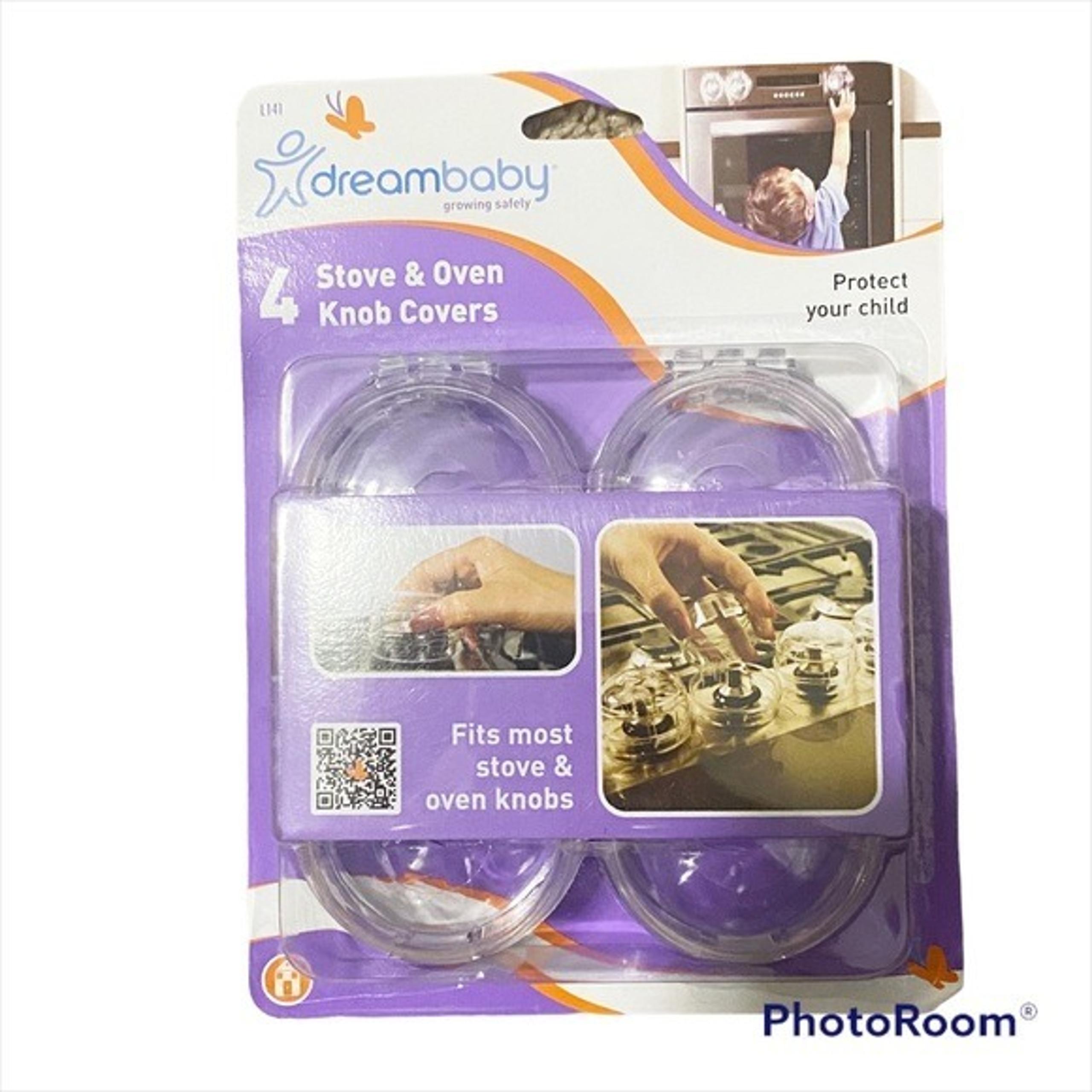 Dreambaby Stove and Knob Oven Covers Set of 4 NIB