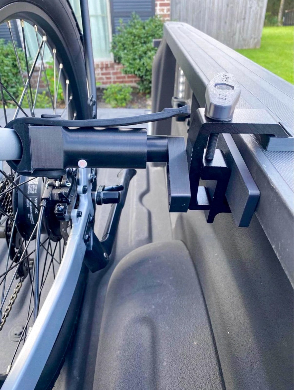 EZ Rack Truck Bed Bike Clamp