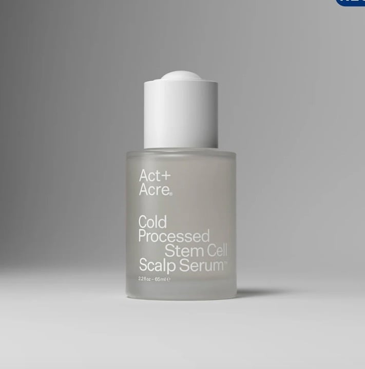 NEW Act + Acre Cold pressed Stem Cell Scalp Serum 2oz