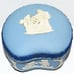 Vintage Wedgewood Blue And White Ceramic Ring Box Trinket Box Vanity Decor