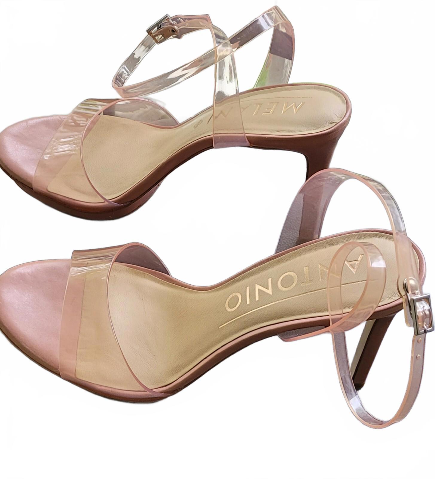 Women's Antonio Melani Pink Rose Platform Stilettos High Heels Shoes Size 10M