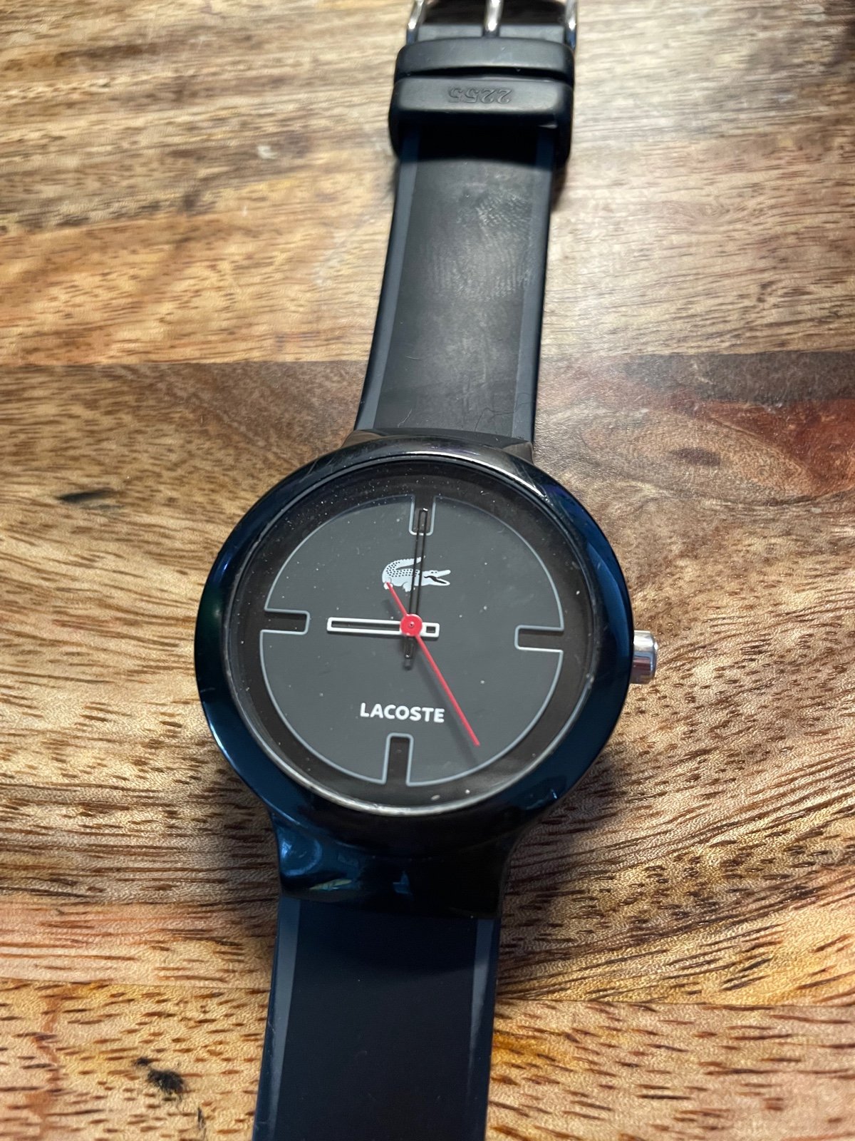Lacoste silicone watches for men