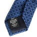 Zegna men’s blue 100% silk tie