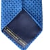 Zegna men’s blue 100% silk tie