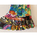 Jams World Hawaiian Skirt Womens Small Day Glow Made USA Tiered Ruffle Tropical