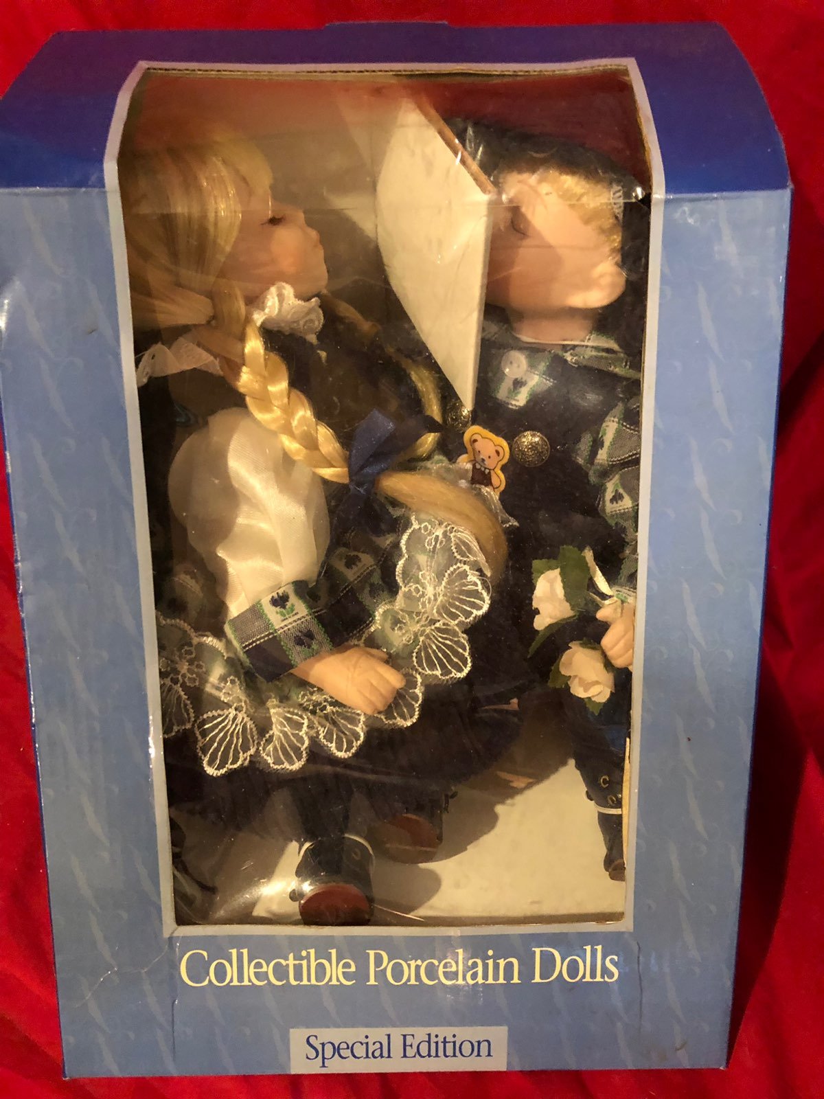 Christopher & Caitlyn Porcelain Dolls