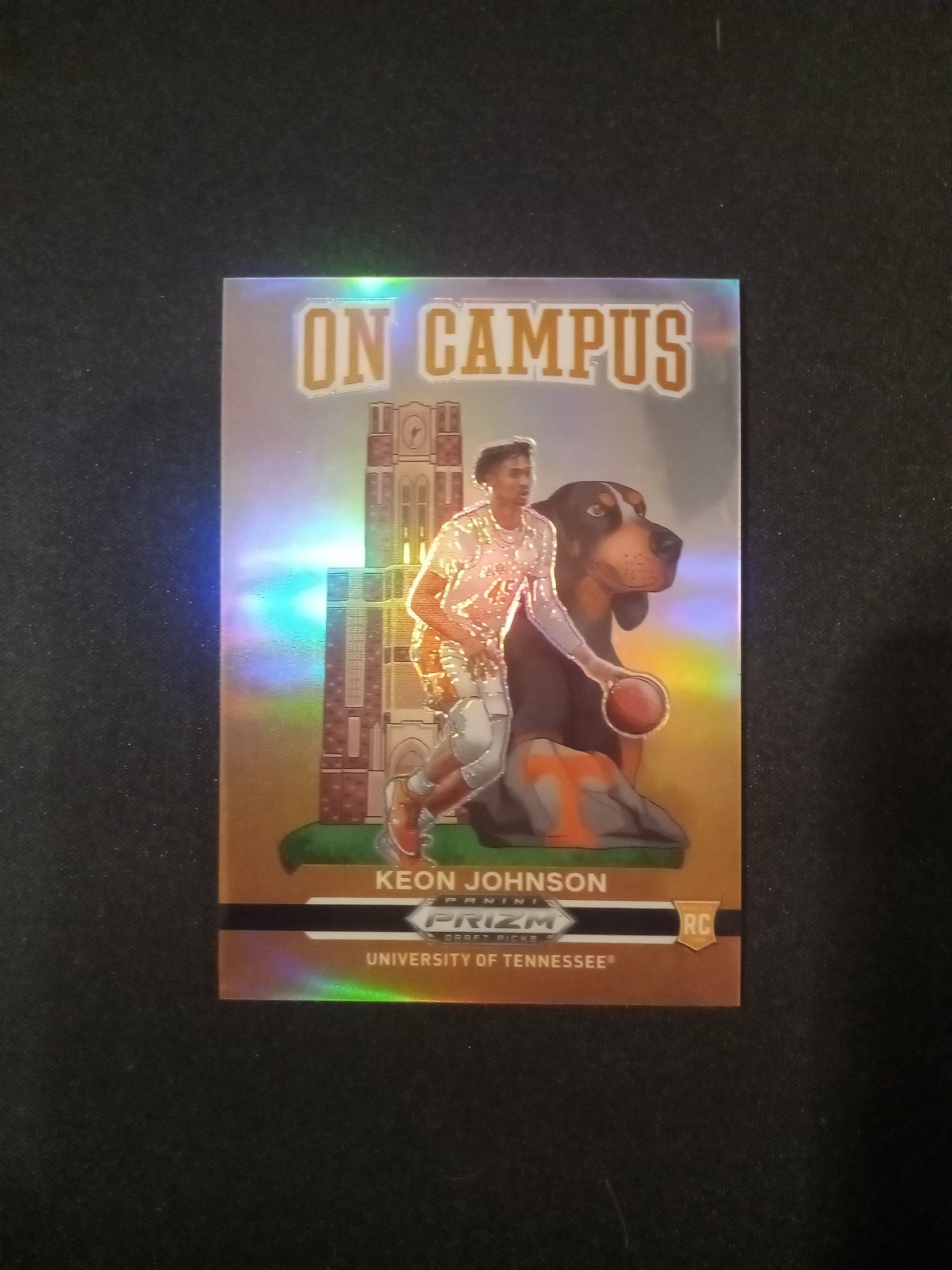 2021 prism draft picks Keon Johnson on campus rookie prizm