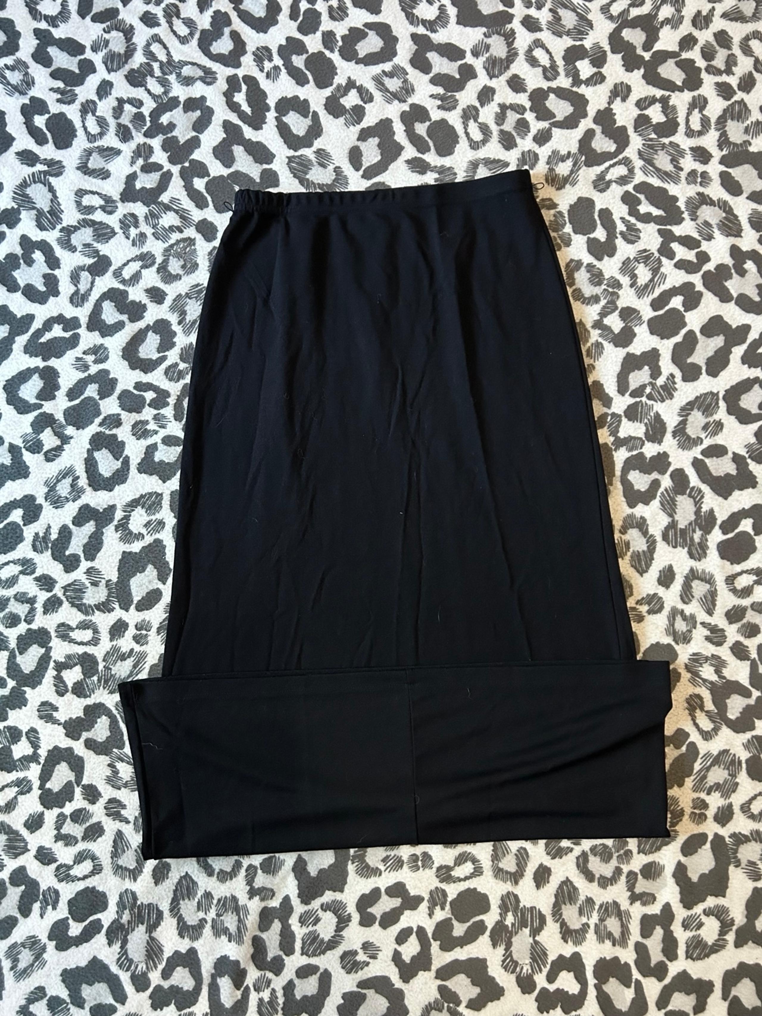 Joe Benbasset black long maxi skirt