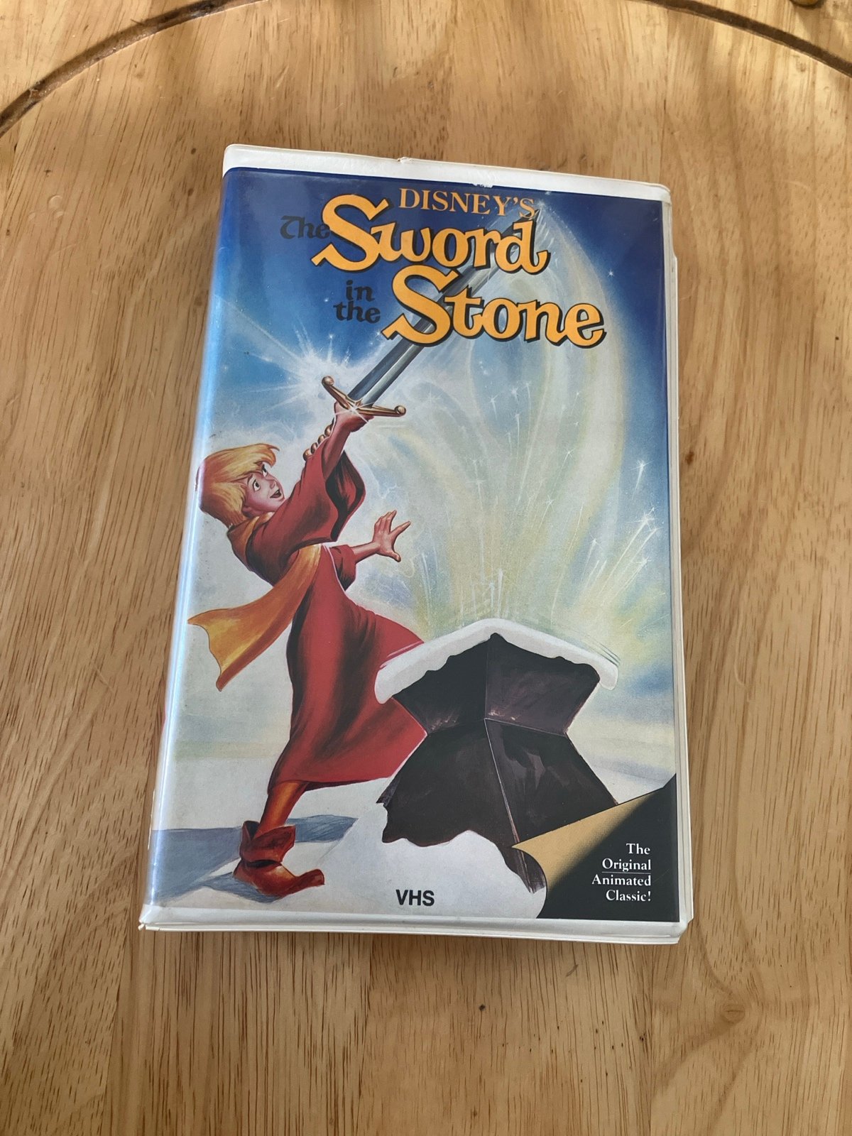 Vintage Disney Black Diamond VHS Sword In The Stone