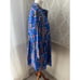 Jude Connally Women’s Large Faith Bamboo Lattice Periwinkle Shift Dress NWOT