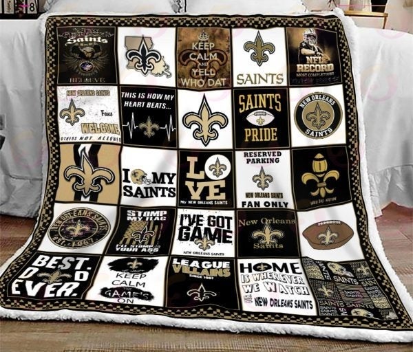 NFL New Orleans Saints Fleece Blanket