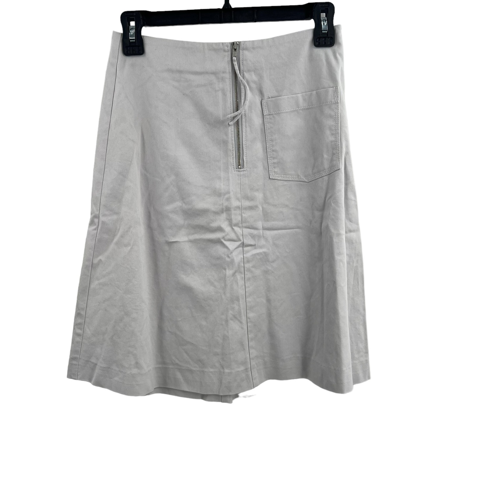 ATM Stone A Line Twill Skirt Size 2 New