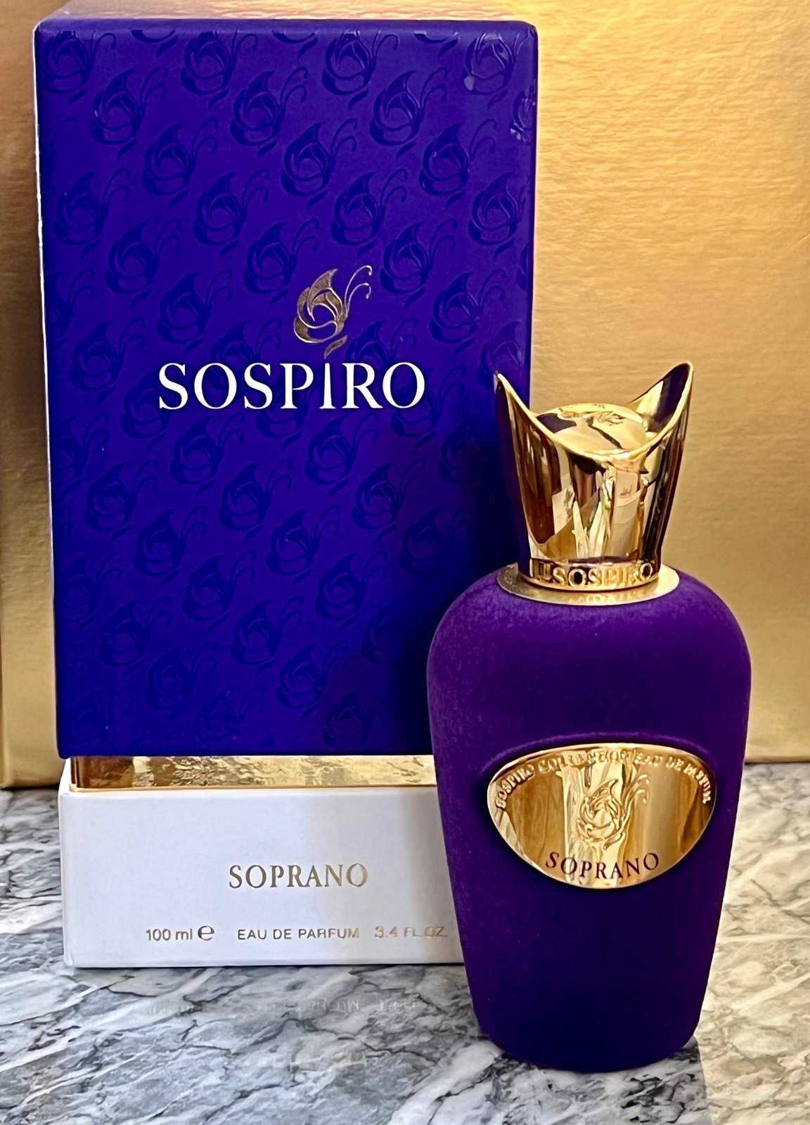 Sospiro SOPRANO EDP DISCONTINUED/HARD TO FIND-99% 3.4 oz / 100 mL FREE SHIPPING!