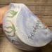 Vtg Duck Pond Pottery North Carolina Art Pottery Planter Flat Backed Blue Fish