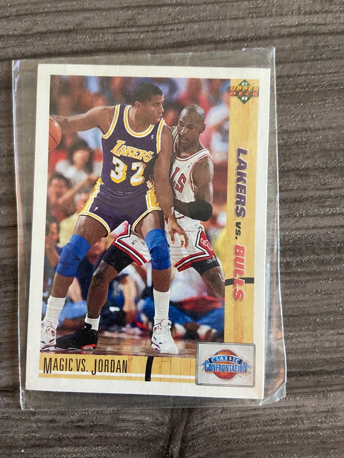 Magic vs Jordan Upperdeck 92-93